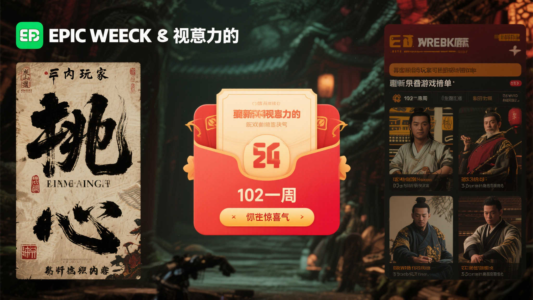 Epic双倍福利:《师父》领衔,一款游戏却无缘国区! Epic双倍福利:《师父》领衔,一款游戏却无缘国区!